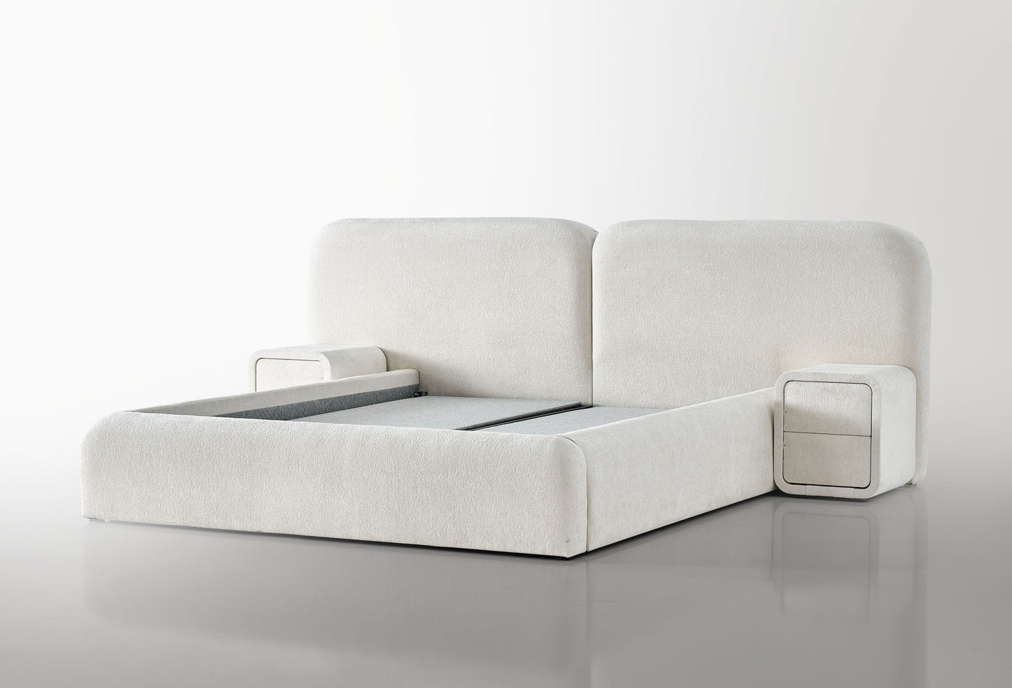 Mykonos Bed - Off White