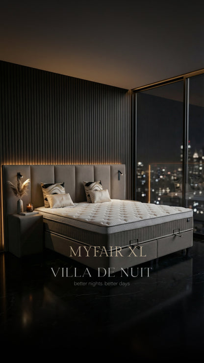 Myfair - Taupe (incl. 2 nachtkasten)