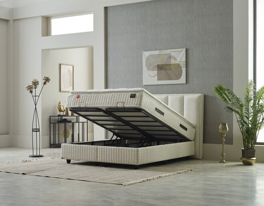 Eden Bed - Cream