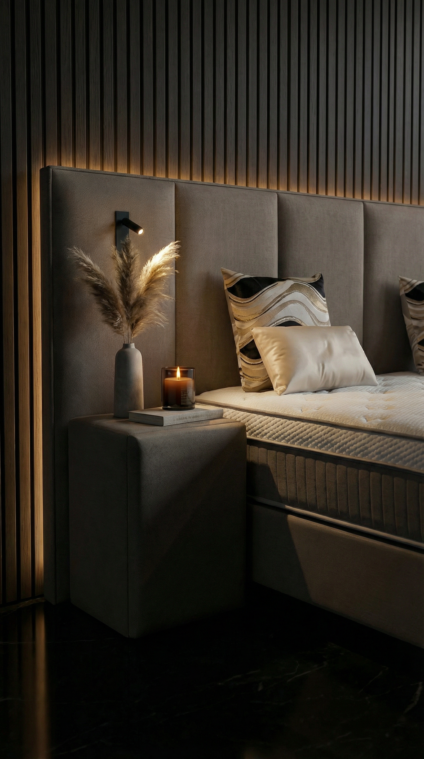 Myfair - Taupe (incl. 2 nachtkasten)