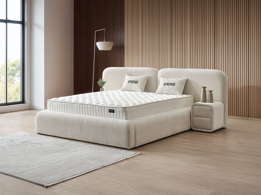 Mykonos Bed - Off White