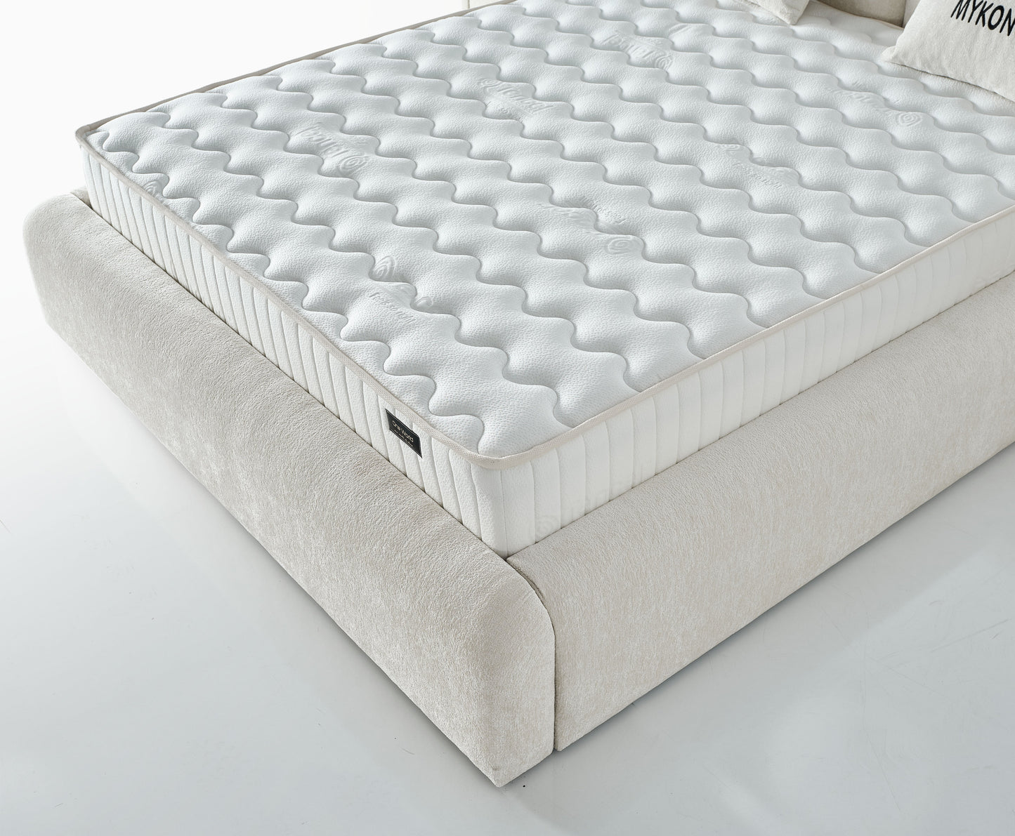 Mykonos Bed - Off White