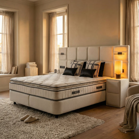 Premium XL - Isabel Creme (incl. nachtkasten)