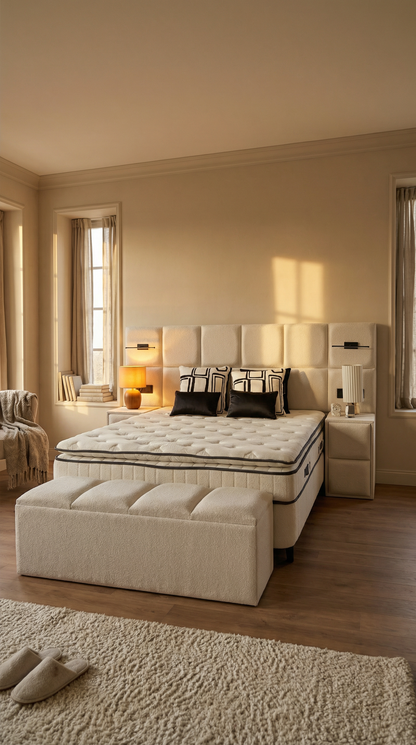 Premium XL - Isabel Creme (incl. nachtkasten)