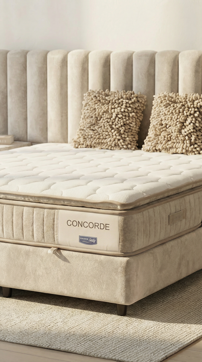 Concorde XL - Taupe (incl. 2 nachtkasten)